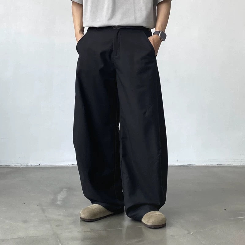 Thin Loose Wide-Leg Mopping Trousers