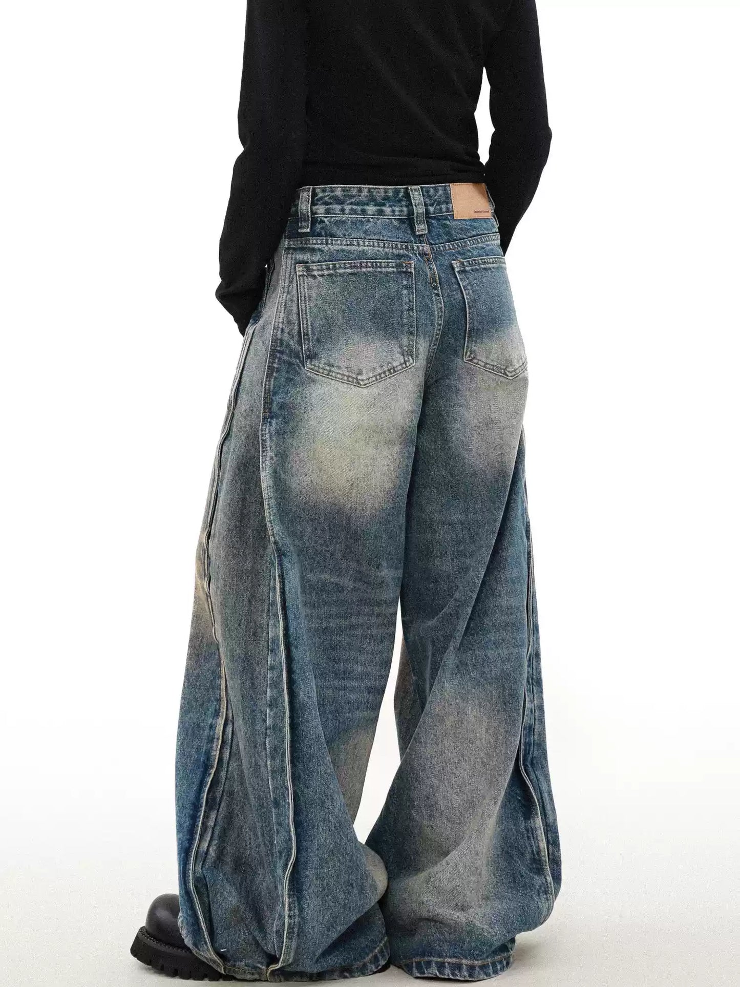 Old Mud-Dyed Jeans