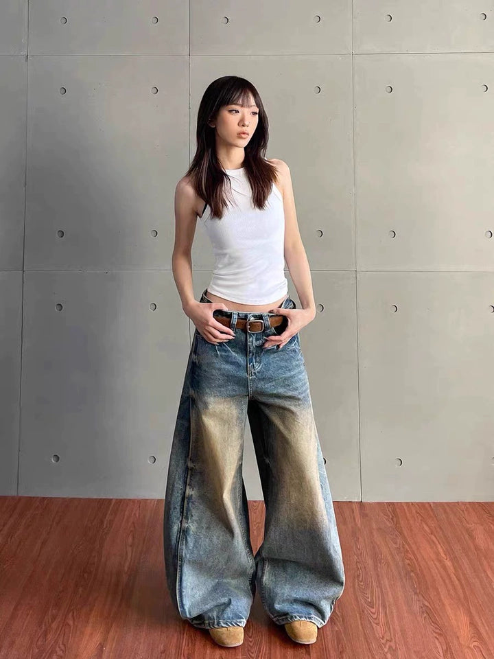 Old Mud-Dyed Jeans