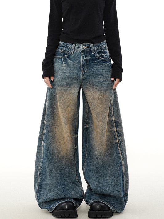 Old Mud-Dyed Jeans