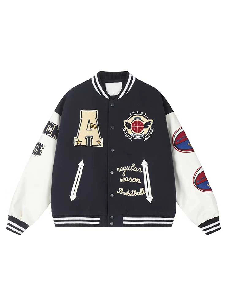 Embroidered American Letters Baseball Uniform