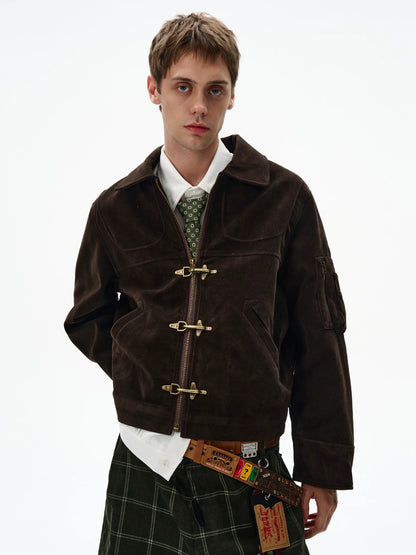 Deconstructed Stitching Fireman Clasp
